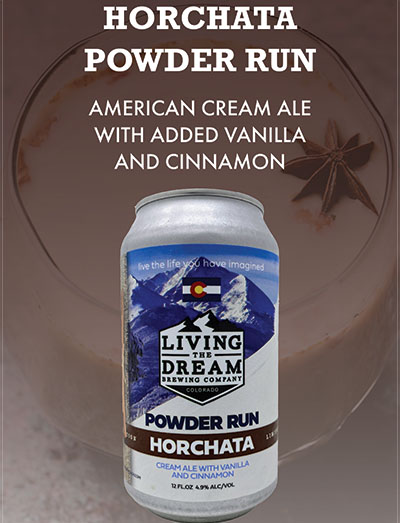 Horchata Powder Run Cream Ale in a can